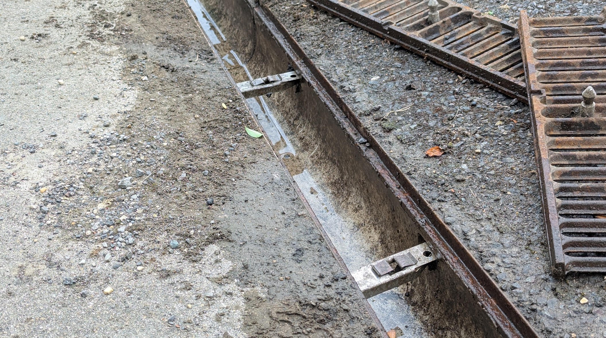 Photo 4: channel drain working effectively again